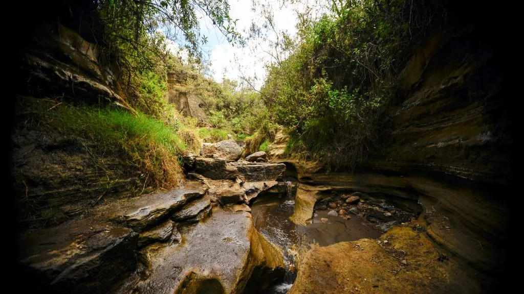 Impressive Hell's gate national park, Kenya