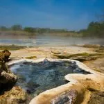 Hot Springs in Semuliki National Park, Uganda